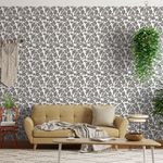 PAPEL-DE-PAREDE-BOBINEX-6901-FLORAL-ORIENTE-PRETO