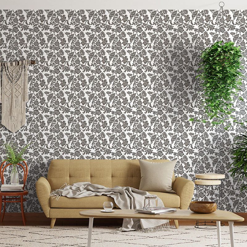 PAPEL-DE-PAREDE-BOBINEX-6901-FLORAL-ORIENTE-PRETO