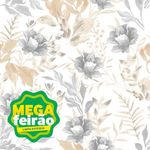 Papel-de-Parede-Bobinex-6924-Floral-Aquarela-Cinza-e-Bege