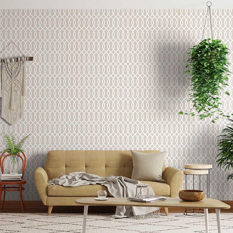 Papel-de-Parede-Bobinex-7200-Ondas-Bege-e-Branco