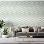 Papel-De-Parede-Bobinex-7222-Geometrico-Escandinavo-Verde