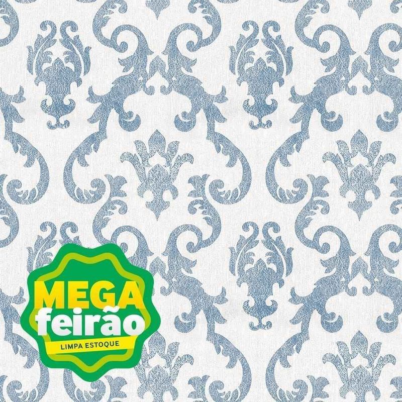 Papel-de-Parede-Bobinex-7321-Damask-Real-Azul-e-Branco