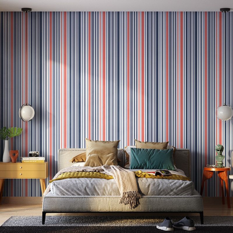 Papel-de-Parede-Bobinex-7339-Circo-Vetor-Vermelho-e-Azul