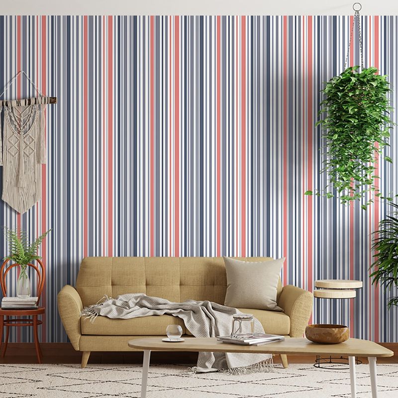 Papel de Parede Bobinex 7339 Circo Vetor Vermelho e Azul