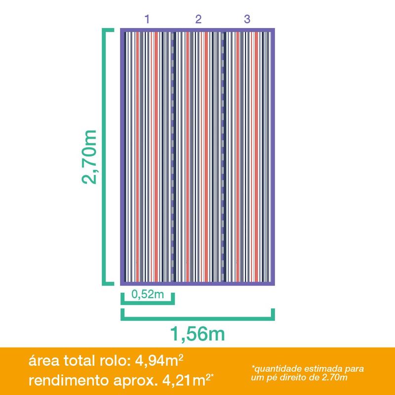 Papel-de-Parede-Bobinex-7339-Circo-Vetor-Vermelho-e-Azul