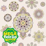 Papel-de-Parede-Bobinex-7451-Mandala-Cinza-e-Rosa