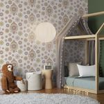 Papel-de-Parede-Bobinex-7451-Mandala-Cinza-e-Rosa