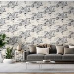 Papel de Parede Bobinex 7459 Placas Urbano Bege e Cinza