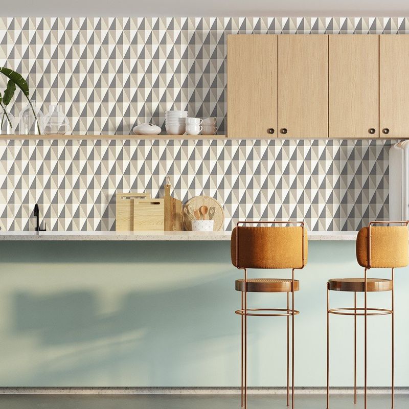 ADESIVO-DE-PAREDE-ROLO-BOBINEX-GEOMETRICO-DIAMANTE-BEGE-E-CINZA