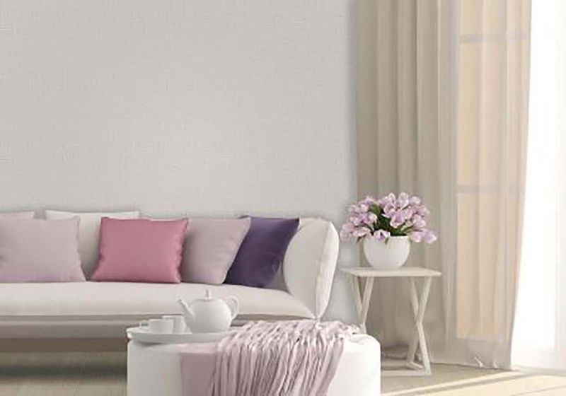 Papel de Parede Tt Vinílico Evolux 9,5Mx53cm Linho Bege