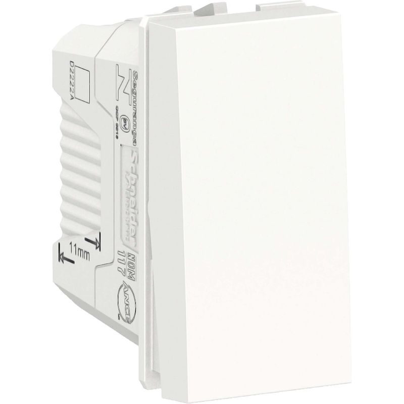 MODULO-INTERRUPTOR-SIMPLES-ORION-SCHNEIDER-ELETRIC-S70110104-10A-250V-1M-BRANCO