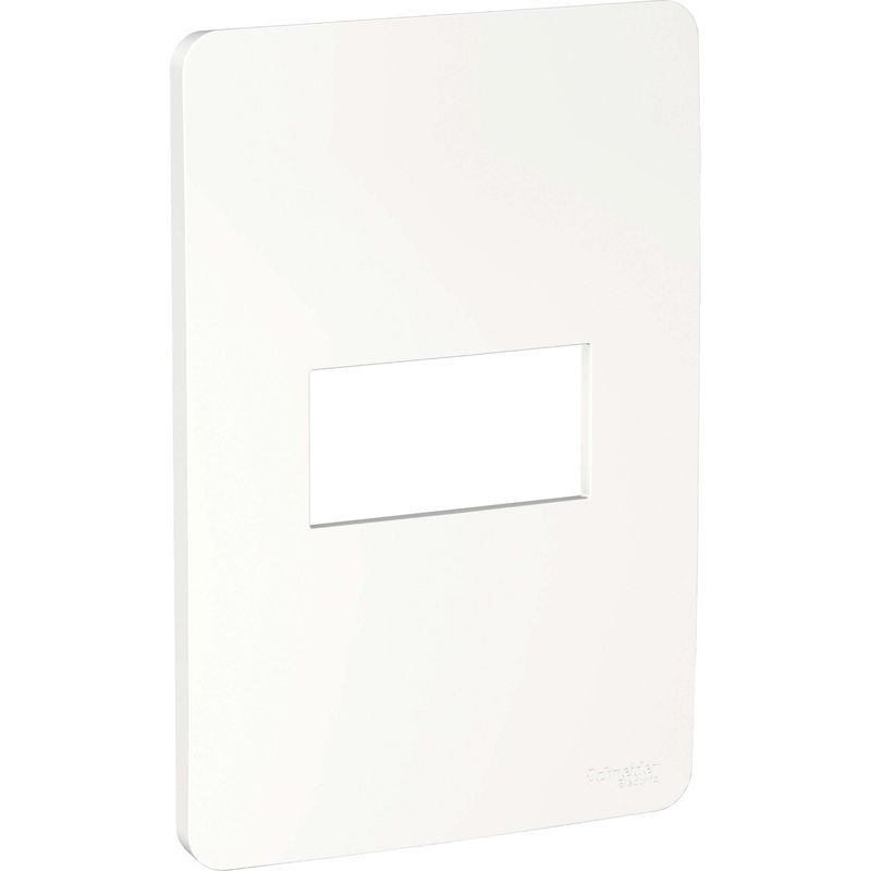 PLACA-1-POSTO-ORION-SCHNEIDER-ELETRIC-S730101004-4X2-BRANCO