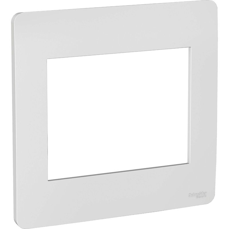PLACA-6-POSTOS-ORION-SCHNEIDER-ELETRIC-S730203274-4X4-GAMMA-SILVER
