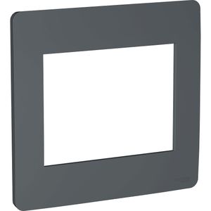 Placa 6 Postos Orion Schneider Eletric 4x4 Stellar Black