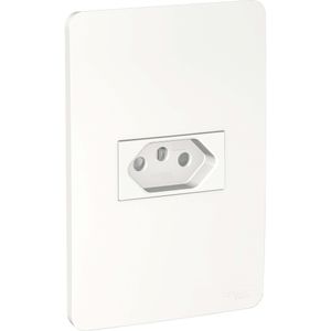 Tomada 2 Polos e 1 Tomada Orion Schneider Eletric 20A 250V Branco