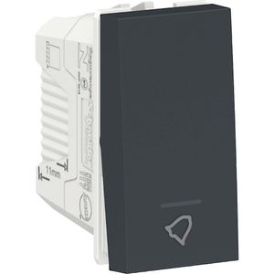 Módulo Pulsador Campainha Orion Schneider Eletric 10A 250V Grafite