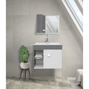 Conjunto de Móveis Para Banheiro Fabribam Sophia Suspenso 60cm Etna