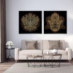 QUADRO-DECORATIVO-ARTE-PROPRIA-LOTUS-70X70CM