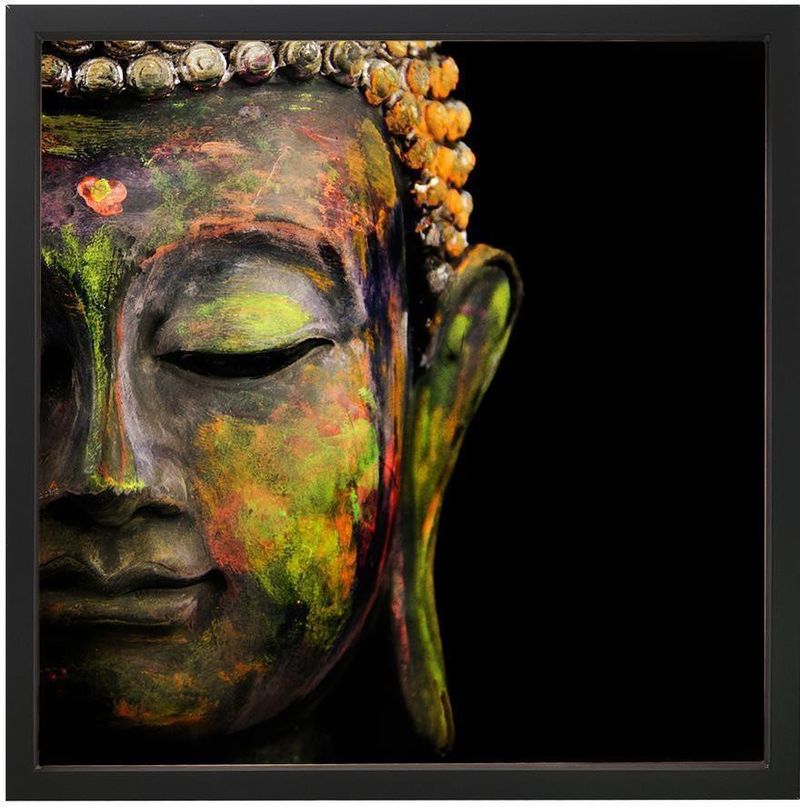 Quadro-Decorativo-Arte-Propria-Buda-I-80x80cm