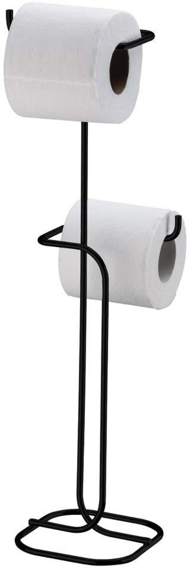SUPORTE-FUTURE-PARA-PAPEL-HIGIENICO-CHAO-1176PT-PRETO-FOSCO