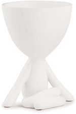 Vaso-Decorativo-Mart-Collection-Poliresina-Branco-11x14x95cm