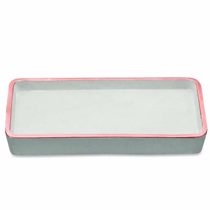 Bandeja Mart Collection Retangular em Cimento Cor 1