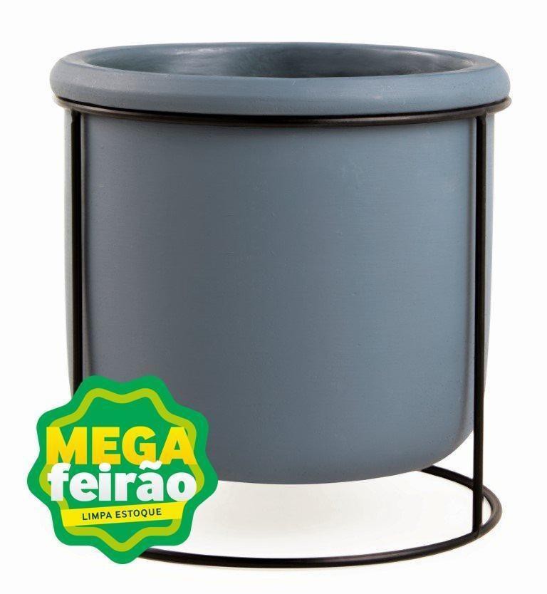 Cachepot-Mart-Collection-11881-Cimento-Suporte-Metal