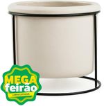 Cachepot-Mart-Collection-11885-Cimento-Suporte-Metal