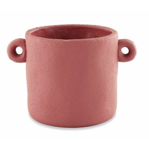 Cachepot Mart Collection 12840 Cimento Terracota