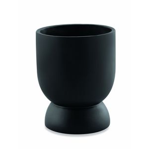 Cachepot Mart Collection Cimento Preto