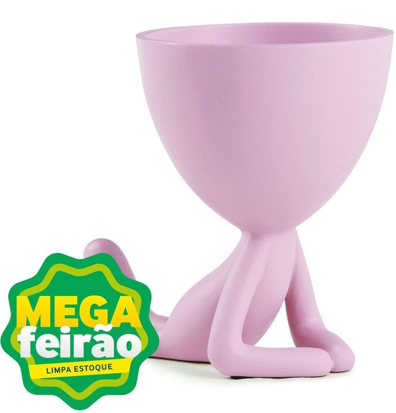 Vaso-Decorativo-Mart-Collection-Poliresina-Rose-95x13x17cm