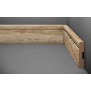 Rodapé Para Piso Laminado de MDF Eucafloor Estilo Cor 7 240x7x1,5cm