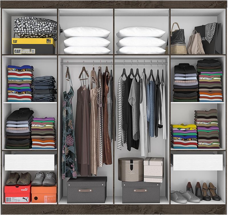 GUARDA-ROUPA---ROUPEIRO-8-PORTAS-PETROPOLIS-ATUALLE-COFFEE-RUSTICO-NATURA-E-OFF-WHITE