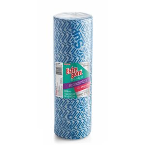 Pano de Limpeza Multiuso Rolo Econômico Azul Esfrebom Bettanin
