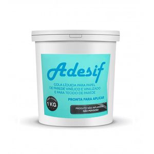 Cola Para Papel de Parede Líquida Adesif D1L1 1Kg