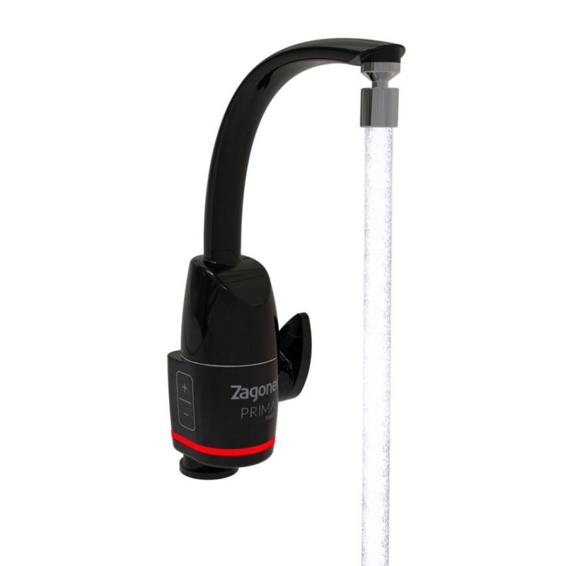 Torneira-Eletronica-Zagonel-Prima-Touch-de-Mesa-Preto-5500W-220V