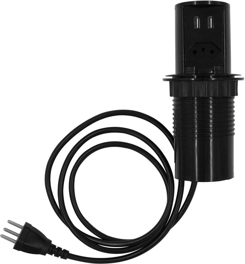 MINI-TOTEM-QTMOV-DUTOTEC-MANUAL-POP-1-TOMADA--NBR-10A---2USB-PRETO
