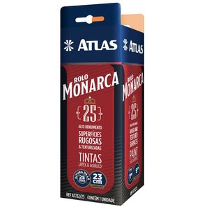Rolo de Lã Para Pintura Atlas Monarca Pintura AT732/25 25mm