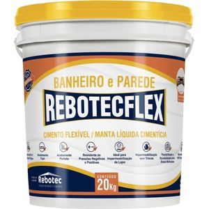 Impermeabilizante Rebotecflex Banheiro E Parede 20Kg