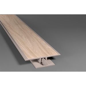 Perfil T Junta de Dilatação Para Piso Laminado Eucafloor Tecno Cor 6 1,80m