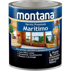 Verniz Montana Marítimo Natural Acetinado 900ml