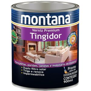 Verniz Montana Tingidor Mogno Brilho 900ml