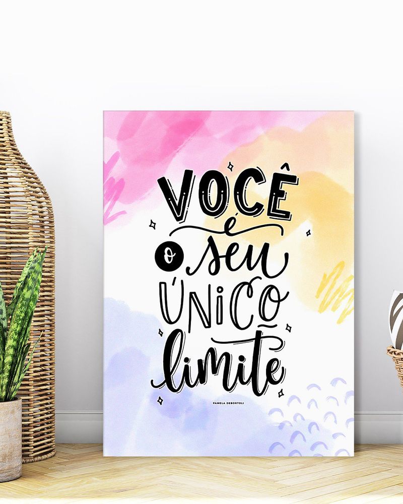 PLACA-DECORATIVA-ILLUMINATO-VOCE-E-SEU-UNICO-LIMITE-21X297X06CM