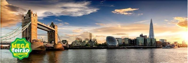 Placa-Decorativa-Illuminato-Londres-Amanhecer-38x108x06cm