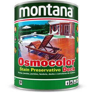 Stain / Verniz Osmocolor Antiderrapante Montana Castanho Acetinado 900ml