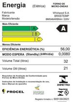 FORNO-MICROONDAS-BRASTEMP-BMS46AKBNA-32-LITROS-INOX-220V
