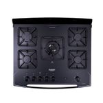 FOGAO-A-GAS-DE-PISO-5-BOCAS-DAKO-DIPLOMATA-COM-ACENDIMENTO-AUTOMATICO-PRETO-BIVOLT