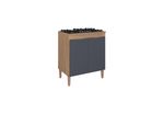 BALCAO-COOKTOP-2-PORTAS-MADRI-ATUALLE-RUASTICO-E-GRAFITE-72CM