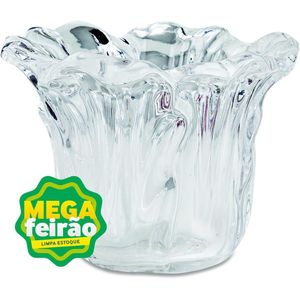Vaso Decorativo de Vidro Mart 8x10,5cm
