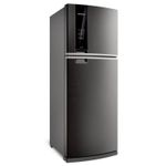 GELADEIRA---REFRIGERADOR-BRASTEMP-BRM56BKANA-FROST-FREE-462-LITROS-INOX-110V